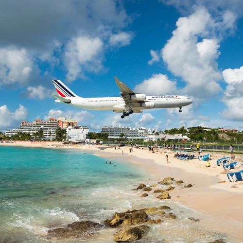 travel to Saint Martin by air