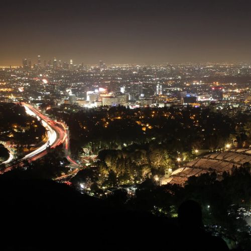 Mulholland Drive at Night