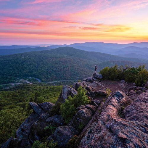 The Shenandoah Valley & Blue Ridge Mountains