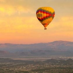 Hot air balloon rides