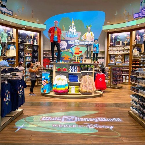 3. Visit the World of Disney Store