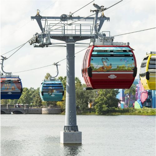4. Ride the Disney Skyliner