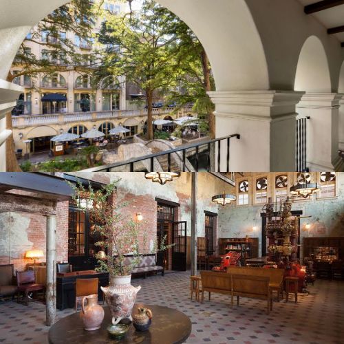 A converted brewery hotel