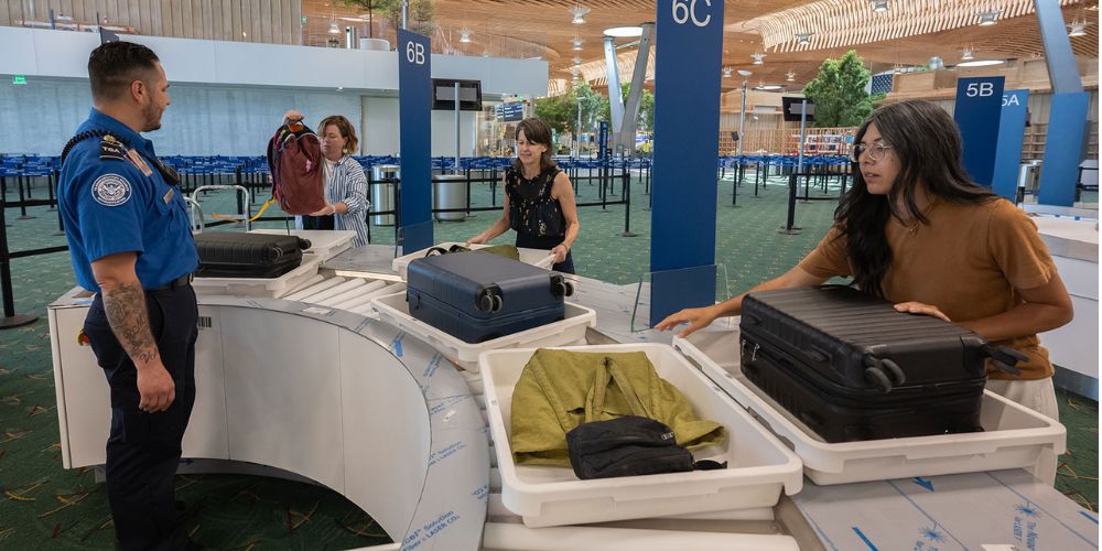 Baggage Claim at Portland Airport