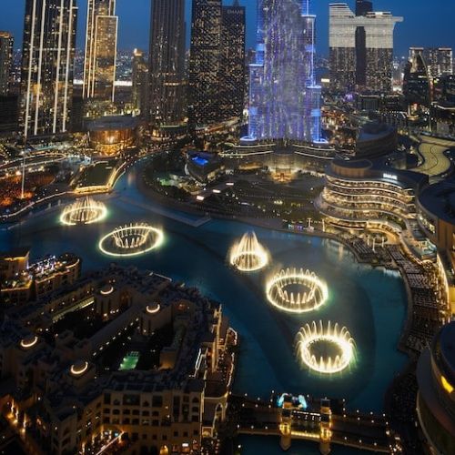 Watch the Dubai Fountain Show