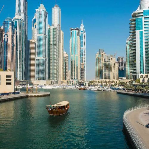 Walk Around Dubai Marina