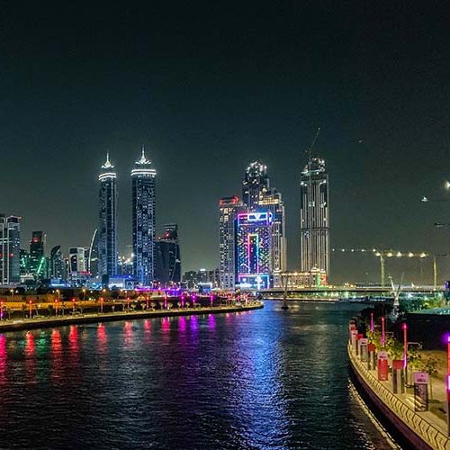 Walk Along Dubai Water Canal