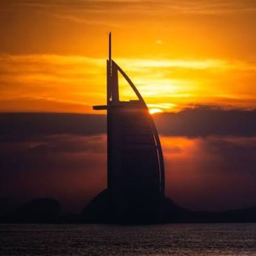 Enjoy a Sunset by the Arabian Gulf