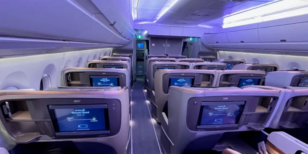 Singapore Airlines A350 Business