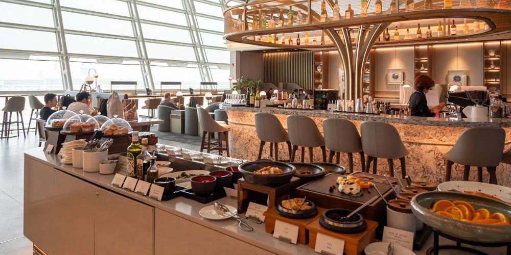 Singapore Airlines Business Class Lounge