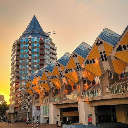 Rotterdam, Netherlands Modern architecture, under-the-radar break
