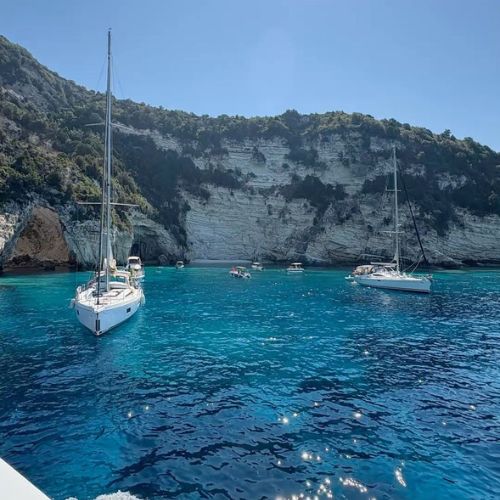 Corfu or Paros, Greece Island time at pre-peak prices